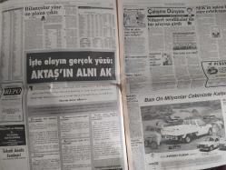 Sabah Magazin Gazetesi - 5 Temmuz 1993 - Sivas gergin! - Cafer Erçakmak - Aziz Nesin: ''Sivas'a yine gideceğim'' - Şehir erlerin cenazesinde PKK'ya öfke! - Sting Rüzgarı - Otel havuzunu oryantal tanıttı - Fatih Kısaparmak - Sevim Egesoy - Sabri Akkaya - Neriman Güler - Ruhiye Çağlar - Ahmet Vardar - Hasan'ın gurur mabedi - SEK'in satışı bir süre ertelenmeli - Atilla Özsever - Burakbey - Çerkez Ethem olayı çizgi romanı - Ermeniler Akdam'a girdi - Sırplar haraç kesiyor - Babalar ve oğullar! - Güven oylaması bugün - Sivas'ta gerginlik sürüyor - Terörde İran parmağı - Aziz Nesin: Sivas'a yine gideceğim - Salman Rüşdi - Bay Çiller'den hayat dersleri! - Koridor vicdanı Dinçmen'i onaylıyor - Ali Talip Özdemir - En büyük Ahmet Taşçı - Florya'da Kavga- Galatasaray 1993-94 - Ulvi-Müller takası - Hüsnü Çil - Bodrum cayır cayır! - Sinemanın ilk kadın profesörü - 7 milyarlık düğün fotoğraf ve haberi - Tam Takım Gazete