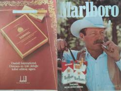 Erkekçe Magazin Dergisi - Güngör Bayrak Posteri - 37x27cm boyutundadır - Dunhill Sigara Reklamı - Marlboro Sigara Reklamı - Tek yaprak arkalı önlüdür