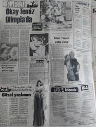 Hürriyet Pazar Haftalık Aktüalite Sinema Tiyatro Müzik ve Magazin Gazetesi - 11 Şubat 1979 - Modacılar bu yıl da eski sandıkları karıştırdı - Etekler kısalıyor - Aksesuarlar için ayrı bir gardrop gerekli - Tayyör yine gözde - Blujinlere veda mı? - Okay Temiz, Olimpia'da - Michael Polnareff kendini yeniledi - ''Bad Company'' yeniden doğdu - Güzel yaşlanın - Şiir Köşeniz - Ümit Yaşar'dan - Şaka Şaka - Hayat Arkadaşı - Fatoş ve Gün Görmüşler Çizgi Romanı - Çocuklar reklamlarda ancak aile bireyi olarak yer alacak - Biraz yerli, biraz yabancı - İşte Curcuna 79 fotoğraf ve haberi - Gazete tam değildir sadece 4 sayfası mevcuttur