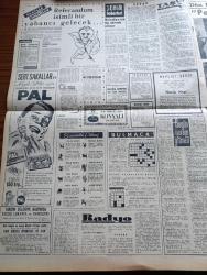 Milliyet Gazetesi - 16 Haziran 1961 - Milli Birlik Komitesi Basına Teşekkür Etti - Hilton'da 6 Kişi Daha Zehirlendi - Cemal Gürsel İdamlar Hakkında Konuştu - Anayasa Davasında İkinci Tahliye Yapıldı - Peyami Safa Vefat Etti - Çetin Altan Köşe Yazısı - İstanbul Ankara Teknik Üniversite Radyosu Programı - Dün Emniyet Müdürlüğünde Pasaporta Hücum Röportaj Halit Çapın Fotoğraf Özkan Şahin - Abdülcanbaz'ın Maceraları Çizgi Roman Çizen Turhan Selçuk - Cici Can Çizen Bedri - Sahne Aşkları Çizen Leonard Starr - Boncuk Walt Disney - Demir Yumruk John C. Murphy - Johnny Hazard Çizen Frank Robbins - Cisco Kid Çizen Jose Salinas Rod Reed-  Tombik Çizen Trog - Allahlık Ali Bey Çizen Swan - Hayır Doktor Hayır Yazan Margueritte Lees Yazı Dizisi - Milli Takımımız Moskova'da -  Fenerbahçe Galatasaray Maçının Bilet Ücretleri Yüksek Bulunuyor - Beşiktaş Everton'a 4 0 Yenildi - Türkiye Tenis Birincilikleri