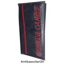 KARTVİZİTLİK 20 SAYFA 4 GÖZLÜ TOPLAM 80 ADET KAPASİTELİ KOLEKSİYONLUK SIFIR ÜRÜN