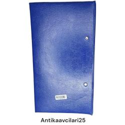 KARTVİZİTLİK 25 SAYFA 4 GÖZLÜ TOPLAM 100 ADET KAPASİTELİ KOLEKSİYONLUK SIFIR ÜRÜN