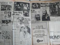 Hafta Sonu Haftalık Aktüalite Sinema Tiyatro Müzik ve Magazin Gazetesi - 31 Ekim 1980 - Sayı:45 - Hacı Yakup Cüreklibatur - Cüneyt Arkın - Fahrettin Cüreklibatur - Ali Poyrazoğlu - Tekin Siper - İsmet Üstekin - Selçuk Ural - Nazan Şoray - Zeki Müren, Azrail'i gıdıklıyor - Görünmeyen adamın gözüyle... - Bugünlere tansiyonuz çıkarsa - Ayşecik - Zeynep Değirmencioğlu - Serkan Acar - Ali Dinçer - Sevim Dinçer - Şakir Öner - Gülşen Bernkasteler - Kim, nerede, nasıl? - Faika Tunçbilek - Gülsüm Erbil - Nurdan Göbülük - Esen Çiftçi - Banu Alkan - Vedat Sertoğlu - Sevda Ferdağ - Ferda Ferdağ - Suna Pekuysal - Diana Ross - Aile boyu plak - Muazzez Abacı'nın bavul hayatı - Serpil Barlas - Ediz Onay - John Walton - Yıldız Ayhan - Zerrin Özer, biraz da tiyatrocudur - Kibariye - Ferdi Tayfur - Hülya Koçyiğit - Gönül Yazar - Sinan Birsel - Sezer Güvenirgil - Bülent Ersoy bitmiş - 38 günde 9 kilo verdi - Sabih Kanatoğlu - Necla Poyraz - Tam Takım Gazete