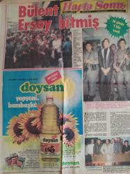 Hafta Sonu Haftalık Aktüalite Sinema Tiyatro Müzik ve Magazin Gazetesi - 31 Ekim 1980 - Sayı:45 - Hacı Yakup Cüreklibatur - Cüneyt Arkın - Fahrettin Cüreklibatur - Ali Poyrazoğlu - Tekin Siper - İsmet Üstekin - Selçuk Ural - Nazan Şoray - Zeki Müren, Azrail'i gıdıklıyor - Görünmeyen adamın gözüyle... - Bugünlere tansiyonuz çıkarsa - Ayşecik - Zeynep Değirmencioğlu - Serkan Acar - Ali Dinçer - Sevim Dinçer - Şakir Öner - Gülşen Bernkasteler - Kim, nerede, nasıl? - Faika Tunçbilek - Gülsüm Erbil - Nurdan Göbülük - Esen Çiftçi - Banu Alkan - Vedat Sertoğlu - Sevda Ferdağ - Ferda Ferdağ - Suna Pekuysal - Diana Ross - Aile boyu plak - Muazzez Abacı'nın bavul hayatı - Serpil Barlas - Ediz Onay - John Walton - Yıldız Ayhan - Zerrin Özer, biraz da tiyatrocudur - Kibariye - Ferdi Tayfur - Hülya Koçyiğit - Gönül Yazar - Sinan Birsel - Sezer Güvenirgil - Bülent Ersoy bitmiş - 38 günde 9 kilo verdi - Sabih Kanatoğlu - Necla Poyraz - Tam Takım Gazete