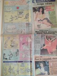 FLAŞ Haftalık Aktüalite Sinema Tiyatro Müzik ve Magazin Gazetesi - 28 Eylül 1986 - Sezen Aksu ve Müjde Ar aynı yapıtı oynayacak - Hülya Avşar - Ahu Tuğba - Barış Manço - Mazhar Fuat Özkan'a on saatlik çekim - Mireille Mathieu - Mehmet Aşıcıoğlu - Sibel Turnagöl - Sadri Alışık - Göksel Kortaj - Zeliha Berksoy - Su ile gelen sağlık - Ruhi Kanak - Fatma Torun - Göz Zevki - Ayşegül Nadir'in sergisi beğeni ile izlendi - Fatma Karakayalı - Necla Gürsan - Ender Mermerci - Aylin Livaneli - Doris Tecimen - Vitali Hakko - Mükerrem Taşçıoğlu'ndan destek - Kemal Sarıalioğlu gençlere soruyor - Zerrin Özer - Müze Kahveleri - Muazzez Abacı - Osman Yağmurdereli - Ahmet Özhan - Asım Ekren - Güngör Bayrak - Bülent Ersoy - Nadia Smolik - Perihan Savaş - Talat Bulut - Nil Burak - Enver Demirkan - Hülya Süer - Burçin Orhon - Yüksel Uzel - Güldüren Fotoroman - Müjdat Gezen - Perran Kutman - Aydan Şener - Kadir İnanır - Tarık Akan - Serpil Çakmaklı - Meral Zeren 10 milyona başrol... - Tam Takım Gazete