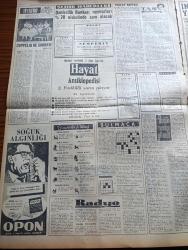 Milliyet Gazetesi - 3 Mart 1961 - Cemal Gürsel'in Basın Toplantısı - Başkan Tayinleri Açıkladı Fahri Özdilek Başbakan Yardımcısı - Cahit Talas Çalışma Bakanı Oldu - Milli Eğitim Bakanı Ahmet Tahtakılıç Oldu - Tanıklar Üniversite Olaylarını Anlattı - Eroin Şebekesi Yakalandı - Almanya Yatırım Kredisi Verecek - Hasan Ali Yücel Dün Defnedildi - Coppelia Ve Sonrası Yazan Metin And - Çetin Altan Köşe Yazısı - Bugünkü Burç Falınız - İstanbul Ankara Teknik Üniversite Radyosu Programı - İngiliz Basını Gözü İle Yassıada Duruşmaları - Abdülcanbaz'ın Maceraları Çizgi Roman Çizen Turhan Selçuk - İzmir Radyosu Orta Dalgadan Yayına Başlıyor - Seha Meray Ortadoğu Teknik Üniversitesi Rektörlüğüne Getirildi - Ramazan Köşesi - Dünyanın En Meşhur Falcısı Madam Delyane Anlatıyor - Cici Can Çizen Bedri - Sahne Aşkları Çizen Leonard Starr - Boncuk Walt Disney - Demir Yumruk Çizen John C. Murphy - Bir Rüzgar Esti Yazan Daniel Gray - İstanbul'un 10 Yıllık Spor Planı Hazır - Metin Oktay'a 15 Gün Top Yok