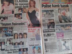 Sabah Magazin Gazetesi - 13 Temmuz 1993 - Zonguldak yardım paraları ne oldu? - Tansu Çiller, ''Seçmeli Kürtçe dersi tartışalım'' - Hülya Avşar - Bahadır Onur - Kenan Evren - Claudia Schiffer - Julio Bocco - Asım Can Gündüz - Şebnem Tunç - Polise kanlı tuzak - Mehmet Yılmaz - Zirvedeki hastaneler - Sven Harlen - Hızlı tramvay tam gaz - Keriman Ulusoy - Leyla Umar - Kazaklar geliyor! - Avrupa'da satan satana - Burakbey ve Çerkez Etem olayı çizgi romanı - Necmettin Erbakan - Şemsi Denizer - Mehmet Zıp - Hasan Cemal - Kartal'da heyecan - Derya hem sevinçli hem üzgün - Trabzonspor'da kritik son 3 gün - Osieck şoka girdi! - Fener nefes açtı - Mega Aygün! - Gütschow yandı! - Şu Galatasaray bir başka alem - Rafting Şampiyonası - İstanköy tam bir turizm cenneti - 10 aylık geline kanlı gözyaşı - Hasan Pehlivan - Bodrum'un karşı komşusu fotoğraf ve haberi - Tam Takım Gazete