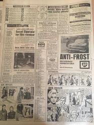 HÜRRİYET GAZETESİ 22 ARALIK 1965 YIL :18 SAYI :6340---Senato da Patrikhanenin Hudut Dışı Edilmesi İstendi --Demirel ,Kıbrıs ı bu hale biz getirmedik dedi ---Denktaş :Kıbrıs a müdahale  şarttır ---Kıbrıs konusunda liderler toplantısı teklif ediliyor --Kendisini iğfal eden bir figüranı elinde tabanca ile kuliste kovaladı ---DDY nın şimendiferci ablası yağlı tulumunu çıkarıp gelinlik giydi ---Turistler ,hatıra eşyaları satan esnaftan şikayetçi ---Striptiz yapmak için uzaya gitmek istiyor --Dolmabahçe ye atılan şişelerin yarattığı tehlike önlenemiyor --Fenerbahçeli idarecilerden başka herkes  suçlu ---Kulüplerin arzularına göre  hakem tayin edemeyiz ---Babuşlar İsrail e giderken Varol a valiz  taşımak düştü ---En iyi okullarda bedava lise  tahsili ancak Hürriyet  okuyucu kartı ile mümkün --4 Tabi Senatör Gürsel ile Görüştü --Adana da bugün miting  yapılacak --Kıbrıs ta şehitler anıldı --Köye gidecek lise mezunlarına 540 lira maaş verilecek --Brigitte Bardot Hollwood da ---