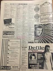 HÜRRİYET GAZETESİ 3 MART 1967 YIL :19 SAYI :6769--Demirel ,9 Bakanı Değiştiriyor --Haile Selasiye Geldi ---Altın Mikrofon Kervanı Ankara da ---Tansel : Gizli kalan hususların Millet tarafından öğrenilmesine memnunum --Bir öğretmeni ,sevdiği kızın babası öldürdü ---Bir çok doktor ilaç fabrikalarına ortak --Vehbi Koç un çıkık omuzu yerine oturtuldu ---Gangster Yılmaz ın emekli polis babası ile kardeşi de Adana da nezarete alındı --Çocuk düşürmek için  kullandığı derece kırılınca  genç kadın ölümden zor  kurtuldu ---37 Bin kaçak inşaatı İmar da kabul ediyor ---Orta Doğu da beyaz  kadın  ticareti gün geçtikçe artıyor ----Beşiktaş ve Galatasaray kampta --Apak :3 .Türkiye ligini kurmayı düşünüyoruz --Real i eleyen İnter  dömifinale kaldı ---Eskişehirspor Ankara ya 5 Bin Taraftarla Gidiyor --Altaylı Varol 20 Gün Ceza Aldı --Muhammed Ali Clay Yenilmediği Taktirde Önümüzdeki Yıl Boksu Bırakacak --Afrika da dost bir ülke :Habeşistan ---Demirel ,devlet çarkına hız verilmesini istedi --