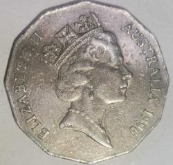 AVUSTRALYA 1996  50 CENT