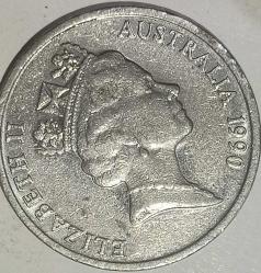 AVUSTRALYA 1990 10 CENT