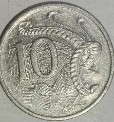 AVUSTRALYA 1990 10 CENT
