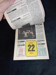 1982 1993 1994  Hürriyet yapraklı takvimler