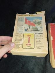 1982 1993 1994  Hürriyet yapraklı takvimler