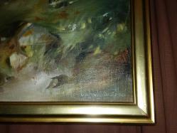 7615-MUHTEŞEM GÜZELLİKDE DUBAİLİ RESSAM 2000 İMZALI TUAL ÜZERİNE YAĞLI BOYA RESİM TABLO