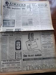 Milliyet Gazetesi - 9 Mart 1961 - Seçimle İlgili Tasarının Müzakeresi Başladı - Okullarda Tatillerin Azaltılması İçin Çalışılıyor - İstanbul Üniversitesi Rektörü Sıddık Sami Onar 147'ler İçin Konuştu - Okullarda Tatillerin Azaltılması İçin Çalışılıyor - Konya'da 11 Saat Süren Büyük Bir Yangın Oldu - Ragıp Gümüşpala'nın Beyanatı Bakanlıkça İnceleniyor - Dünyanın En Hızlı Adamı Pilot Binbaşı Bob White - Yassıada'da Bugün Tanıklar Dinlenecek -  Elizabeth Taylor İyileşiyor - Siyaset Dünyasında Yazan Sami Kohen - İstanbul Teknik Üniversite Ankara Radyosu Programı - Çetin Altan Köşe Yazısı - Nuh'un Ankara Makarnası - Alaska Röportaj Abdi İpekçi - Ramazan Köşesi - Abdülcanbaz'ın Maceraları Çizgi Roman Çizen Turhan Selçuk - Dünyanın En Meşhur Falcısı Madam Delyane Anlatıyor Yazı Dizisi - Cici Can Çizen Bedri - Sahne Aşkları Çizen Leonard Starr - Boncuk Walt Disney - Demir Yumruk Çizen John C. Murphy - Johnny Hazard Çizen Frank Robbins - Cisco Kid Çizen - Feriköy Galatasaray Maçı