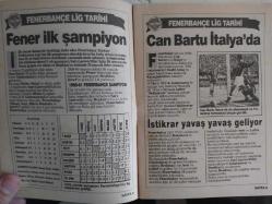 Sabah Gazetesi Fenerbahçe Sarı Kanaryalar 34 Yıllık Lig Tarihi - Fenerbahçe Lig Tarihi - Şampiyon Fenerbahçe - Bir altın sayfadır Kanarya'nın tarihi - Fenerbahçe kuruluyor - Ve şampiyonluk geliyor - Fener-CimBom çekişmesi - Yabancı antrenörler - Fener ilk şampiyon - Can Bartu İtalya'da - İstikrar yavaş yavaş geliyor - Şampiyonluğa doymuyor - Fener hep en önde - Birinci Lig'in yıldızı - Fener'in ayak sesleri - Fenerbahçe en büyük - Fener'de durgun yıllar - Şampiyonluğa doymuyor - Didi renk katıyor - Trabzon dönemi başlıyor - Takımı Cemil sırtladı - Fener'in gol kralları - 80-91 en kötü sezon - Ve şampiyonluk - Fener yine şampiyon - İki sene ara iyi - Schumacher geçti - Fener'in bionik adamı - Örnek bir futbolcu Aykut Kocaman - Tanju'nun olaylı transferi - Fener'in yıldızları - Futbol Takımı Kadrosu fotoğraf ve haberi - Tam Takım Dergi