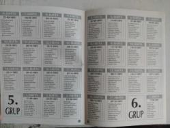 Hürriyet Gazetesi - 1997-1998 Türkiye Ligleri Fikstürü - 1. Lig İlk Yarı Fikstürü - 1. Lig İkinci Yarı Fikstürü - Değişen Futbol Kuralları - 2. Lig İlk Yarı Fikstürü - 1. Grup, 2. Grup, 3. Grup, 4.Grup ve 5. Grup - 3. Lig İlk Yarı Fikstürü - 8 Gruplu Puan Durumu fotoğraf ve haberi - Tam Takım Dergi