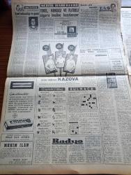 Milliyet Gazetesi - 21 Şubat 1961 - Bütçe Kurucu Mecliste - Vali Refik Tulga Lütfi Kırdar'ın Cenazesinde Olay Çıkaranların Kafası Kanun Çerçevesinde Ezilecektir Dedi - Sabık Bakanlar Dün İfade Verdiler - Örfi İdare Üç Ay Uzatıldı - Kitap Kampanyası - Şemi Ergin 27 Mayıs İhmalimizi Temizledi Dedi - Bugünkü Burç Falınız - Çetin Altan Köşe Yazısı - Tekel Kokulu Ve Filtreli Sigara İmaline Hazırlanıyor - Abdülcanbaz'ın Maceraları Çizgi Roman Çizen Turhan Selçuk - Amerikan Başkanı Kennedy'e Türk Çubuğu - Cici Can Çizen Bedri - Maruf Bey Çizen Martin - Boncuk Walt Disney - Johnny Hazard Çizen Frank Robbins - Tombik Çizen Trog - Allahlık Ali Bey Çizen Swan - Sanatıyla Neyzen Tevfik'i Dahi Mesteden Bülbül Mehmet - Mutlu Akü - Galatasaray Hayfa Karmasını Yendi - İsrail Konsolosu Galatasaray'dan Özür Diledi - Milliyet Spor Toto Tahminleri - Kızıl Bayrak Takımının Fenerbahçe'ye Teklifi - Avrupa Genç Milli Takımlar Şampiyonası