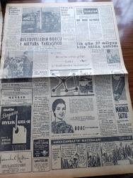 Milliyet Gazetesi - 21 Şubat 1961 - Bütçe Kurucu Mecliste - Vali Refik Tulga Lütfi Kırdar'ın Cenazesinde Olay Çıkaranların Kafası Kanun Çerçevesinde Ezilecektir Dedi - Sabık Bakanlar Dün İfade Verdiler - Örfi İdare Üç Ay Uzatıldı - Kitap Kampanyası - Şemi Ergin 27 Mayıs İhmalimizi Temizledi Dedi - Bugünkü Burç Falınız - Çetin Altan Köşe Yazısı - Tekel Kokulu Ve Filtreli Sigara İmaline Hazırlanıyor - Abdülcanbaz'ın Maceraları Çizgi Roman Çizen Turhan Selçuk - Amerikan Başkanı Kennedy'e Türk Çubuğu - Cici Can Çizen Bedri - Maruf Bey Çizen Martin - Boncuk Walt Disney - Johnny Hazard Çizen Frank Robbins - Tombik Çizen Trog - Allahlık Ali Bey Çizen Swan - Sanatıyla Neyzen Tevfik'i Dahi Mesteden Bülbül Mehmet - Mutlu Akü - Galatasaray Hayfa Karmasını Yendi - İsrail Konsolosu Galatasaray'dan Özür Diledi - Milliyet Spor Toto Tahminleri - Kızıl Bayrak Takımının Fenerbahçe'ye Teklifi - Avrupa Genç Milli Takımlar Şampiyonası