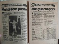 Sabah Gazetesi Galatasaray Aslanlar Aslanı 34 Yıllık Lig Tarihi - Şampiyon Galatasaray - Bir altın sayfadır CimBom'un tarihi - 1905 yılında doğdu - Ağların yırtıldığı sezon - Gövde gösterisi başlıyor - Şampiyonluk güzel şey - Şampiyonluğa alıştılar - Son hafta düğümü - Beşiktaş'ı devirdiler ama - Kral veda ediyor - Muhteşem jübile - Altın yıllar başlıyor - Brian Birch damgasını vurdu - Üçüncü şampiyonluk - Zor yıllar başlıyor - 14 yıllık hasret bitiyor - Şampiyonluk güzel şey - Avrupa duy sesimizi - Süper gol kralları - Mustafa Denizli ekolü - Feldkamp ne yapacak? - İmkansız transfer - Kaledeki güven: Nihat - Berlin Panteri Turgay - Beyfendi kaptan - Sevimli dev Simo - Tek yumruk olduk - Sakatlanmayan Falko - Cim Bom'un yenileri - 18 yaşındaki dev - Galatasaray'ın Eski Yıllardaki Futbol Takımı Kadrosu Posteri fotoğraf ve haberi - Tam Takım Dergi