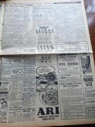 Milliyet Gazetesi - 25 Şubat 1961 - Cezalı Vergiler Taksite Bağlanıyor - Yedek Öğretmenler Tazminat Alacaklar - İnkılap Aleyhtarı 7 Kişi Yakalandı - Rus Notasına Cevap Verdik - İçişleri Bakanı Nasır Zeytinoğlu İdarecilerle İki Toplantı Yaptı - Kıbrıs Türklerine İnşaat Malzemesi Gönderiliyor - Çetin Altan Köşe Yazısı - Bulmaca - Adliye Sarayında Zorlukları Halleden Bir Büro Kuruldu - Abdülcanbaz'ın Maceraları Çizgi Roman Çizen Turhan Selçuk - Bir Rüzgar Esti Yazan Daniel Gray Yazı Dizisi - Allahlık Ali Bey Çizen Swan - Cisco Kid Çizen Jose Salinas Rod Reed-- Boncuk Walt Disney - Sahne Aşkları Çizen Leonard Starr - Demokrat İzmir Davasına Sekiz Sanık Daha Katıldı - Radyolin Diş Macunu - İki Dev Atlet Brumel Mi Thomas Mı - Yalçın Granit Basketbol Milli Takım Antrenörü oldu - Metin Oktay Formam İçin Oynayacağım Dedi - Tokyo Güreş Şampiyonası Hazırlığı Mart'ta Başlıyor - Milli Ligin Ağırlık Merkezi İzmir'de - Merhum Dünya Şampiyonu Yaşar Doğu'nun Ailesi İçin 15.159 Lira Toplandı