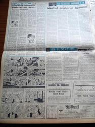 Milliyet Gazetesi - 12 Şubat 1961 - Ankara'da Dün 6 Parti Kuruldu - Kurulan Partiler Memleketçi Parti Cumhuriyetçi Mesleki Islahat Partisi Çalışma Partisi Mutedil Liberal Parti Adalet Partisi Türk İşçi Ve Çiftçi Partisi - Ekrem Alican Ve Arkadaşlarının Partisi Dün de Kurulamadı - Bütçe Gerekçesi Dün Temsilcilere Dağıtıldı - Topkapı Davasında Dün 5 Sanığın Daha Müdafaası Bitirildi - Milliyet Ekibi Cehennem Gemisi Zaroniç'e Çıktı - Assubaylara Da Zam Kabul Edildi - Maden Okulu Teknik Okula Bağlanıyor - Bugünkü Burç Falınız - Çetin Altan Köşe Yazısı - Abdülcanbaz'ın Maceraları Çizgi Roman Çizen Turhan Selçuk - Halit Kıvanç Köşe Yazısı - Rus Casusları Arasında 3 Yıl Yazı Dizisi - Johnny Hazard Çizen Frank Robbins - Allahlık Ali Bey Çizen Swan - Galatasaray Vefa Önünde Bocaladı - Fenerbahçe'yi Haflar Galip Getirdi - Galatasaray Voleybolda Şampiyon - Ali Yücel Tuşla Şampiyon - Mahallî Ligde Beyoğluspor İle Anadolu Berabere