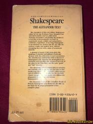 THE ALEXANDER TEXT OF WILLIAM SHAKESPEARE THE COMPLETE WORKS / PETER ALEXANDER / COLLINS / İNGİLİZCE KİTAP (WILLIAM SHAKESPEARE'İN ALEXANDER METNİ TAM ESERLERİ) HAFİF YIPRANMA VE SARARMALARI MEVCUT