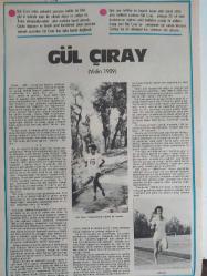 Milliyet Magazin Gazetesi - Gül Çıray Posteri - 26x38cm boyutundadır - Gül Çıray üstün yetenekli sporcuyu nadide bir bitki gibi el üstünde tutan bir ülkede doğup yetişseydi altın madalya hayal olamazdı - Gazete tam değildir sadece poster kısmıdır - Tek yaprak arkalı önlüdür