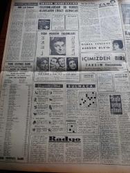 Milliyet Gazetesi - 1 Şubat 1961 - Kurucu Mecliste Bütçe Müzakeresi Başlıyor - Celal Bayar Hastalandı - Cemal Gürsel Ragıp Gümüşpala İle 50 Dakika Konuştu - Bir Maymun Fezada 15 Dakika Konuştu - Santa Maria Yolcularını Çıkarıyor - Ahmet Emin Yalman Vatan Gazetesinden Ayrıldı - İsrail'de 13 Yıl Başbakanlık Yapan Ben Gurion İstifa Etti - Devrim Aleyhtarı 32'lerden Biri Daha Dün İtirafta Bulundu - Zeki Müren Yeni Maksim Salonlarında - Çetin Altan Köşe Yazısı - Abdülcanbaz'ın Maceraları Çizgi Roman Çizen Turhan Selçuk - Ayın Adamı John Fitzgerald Kennedy - Cici Can Çizen Bedri - Sahne Aşkları Çizen Leonard Starr - Maruf Bey Çizen Martin - Boncuk Walt Disney - Cisko Kid Çizen Jose Salinas Rod Reed-  Ölüme Tuş Olan Şampiyon Yaşar Doğunun Hayatı Yazan Bedirhan Çınar Yazı Dizisi - Dario Moreno -  Reisicumhur Kupası Milli Ligle Beraber Başlayacak - Fenerbahçe'de Fikret Kırcan İşbaşında - A Milli Takım Antrenörlüğü İçin 3 Yeni İsim - Kulüpler Spor Toto İçin Teşkilat Kuruyor - Necmi Tanyolaç
