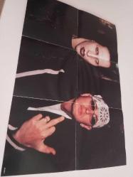 Eminem Poster / Çift taraflı /  Marilyn Manson poster