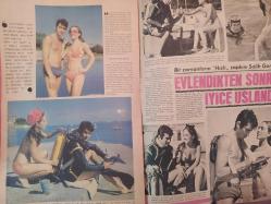 Pazar Haftalık Aktüalite Sinema Tiyatro Müzik ve Magazin Dergisi - 26 Temmuz 1968 - Sayı:618 - Selma Güneri - Yusuf Sezgin söylentileri yalanladı: - ''Fırtına dindi ve artık mutluyuz'' - ''Fırtına Balayı'' sona erdi ve Soydan'lar yuvalarına kavuştular - Hülya Selim - Melek Koçyiğit - Oya Peri geçte olsa kararını verdi: ''Sinemada istediğim noktaya ergeç varacağım'' - Birbiri ardına film çeviren Esen Püsküllü durmadan şişmanlıyor - Salih Güney - Zeynep Tedü - Bir zamanların ''Hızlı'' çapkını Salih Güney evlendikten sonra iyice uslandı - PURO Sabun Reklamı - Leyla Sayar'dan sonra Tülin Elgin'de dansöz oldu - Bebek davası Tamer Yiğit'i çok üzüyor - Figen Say - Pervin Par - Kartal Tibet - Sevda Nur'un ayakları kırıldı - Vahi Öz fotoğraf ve haberi - Tam Takım Dergi