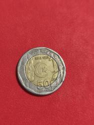 Cezayir 200 dinar Hatıra Para iyi kondüsyonda orjinaldir