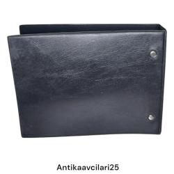 KARTVİZİTLİK 25 SAYFA 6 GÖZLÜ TOPLAM 150 ADET KAPASİTELİ KOLEKSİYONLUK SIFIR ÜRÜN