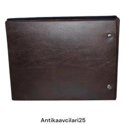 KARTVİZİTLİK 25 SAYFA 6 GÖZLÜ TOPLAM 150 ADET KAPASİTELİ KOLEKSİYONLUK SIFIR ÜRÜN