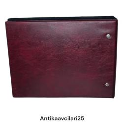 KARTVİZİTLİK 25 SAYFA 6 GÖZLÜ TOPLAM 150 ADET KAPASİTELİ KOLEKSİYONLUK SIFIR ÜRÜN