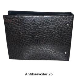 KARTVİZİTLİK 25 SAYFA 6 GÖZLÜ TOPLAM 150 ADET KAPASİTELİ KOLEKSİYONLUK SIFIR ÜRÜN