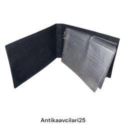 KARTVİZİTLİK 25 SAYFA 6 GÖZLÜ TOPLAM 150 ADET KAPASİTELİ KOLEKSİYONLUK SIFIR ÜRÜN