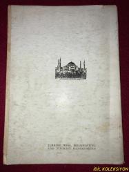 HAGIA SOPHIA / NURETTIN CAN GULEKLI / TURKISH PRESS , BROADCASTING AND TOURIST DEPARTMENT / İNGİLİZCE KİTAP (AYASOFYA) HAFİF YIPRANMIŞ