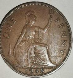 İNGİLTERE   1946  1 PENNY