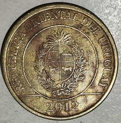 URUGUAY  2012  1 PESO