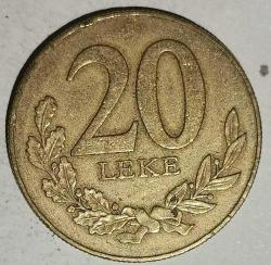 ARNAVUTLUK 2000  20 LEKE