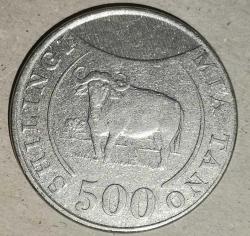 TANZANYA  2014  500 ŞİLİNG