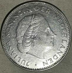 HOLLANDA  1972    2,5 GULDEN