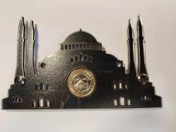 PARA  AYASOFYA CAMİ SİLÜLETİNİN İÇİNDE AYASOFYA HATIRA ÇİL PARASI(ENDER TASARIM) SIFIR ÜRÜN 243