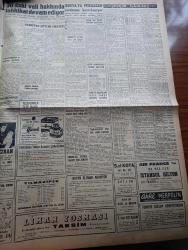 Milliyet Gazetesi - 8 Şubat 1961 - Kıbrıs'ta Siyasi Hava Çok Gergin - Haznedar Çiftliği Cinayeti Çözüldü - Taşlıtarla'daki 250 Evin Sahibi Kurtuldu - Adana'da Petrol Sahası Çok Zengin - Anayasa Komisyonu 15 Madde Daha Kabul Etti - Türkiye Radyoları Yedek Parça Sıkıntısı Çekiyor - Bugünkü Burç Falınız - Çetin Altan Köşe Yazısı - Santa Maria'ya Paraşütle Atlayan Gazeteci Gil Delamare Anlatıyor - Abdülcanbaz'ın Maceraları Çizgi Roman Çizen Turhan Selçuk - Dış Hatlar İçin Büyük Bir Yolcu Gemisi Alınıyor - Bir Rüzgar Esti Yazan Daniel Gray Yazı Dizisi - Cici Can Çizen Bedri - Sahne Aşkları Çizen Leonard Starr - Maruf Bey Çizen Martin - Boncuk Walt Disney - Demir Yumruk Çizen John C. Murphy - Johnny Hazard Çizen Frank Robbins - Cisco Kid Çizen Jose Salinas Rod Reed-  Kezban Filmi Başrolde Muhterem Nur Göksel Arsoy - Kulüpler Toto'dan Çekilmek Kararında - Galatasaray Kıbrıs'ta Son Maçını Yapıyor - Haftanın Ardından Yazan Gündüz Kılıç