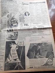 Milliyet Gazetesi - 29 Mayıs 1961 - Anayasası Kabul Edildi - Kore'de Dün 76 Gazete Kapatıldı - 27 Mayıs Devriminin Yıldönümü Kutlandı - Askeri Vasıtadan Atılırken Patlayan Bir Fişek Ruhsar Zırh İsimli Bir Kadını Öldürdü - Diyarbakır'da Bir Petrol Damarı Daha Bulundu - Seyahat Serbestisi Haziran'da Tanınıyor - İstanbul'un 508. Fetih Yıldönümü - Çetin Altan Köşe Yazısı - Bugünkü Burç Falınız - Ankara'da Gece Yapılan 27 Mayıs Kutlamalarında Başkan Cemal Gürsel'de Bulundu - Hedefe Doğru Yeni Bir Adım Anayasa - Abdülcanbaz'ın Maceraları Çizgi Roman Çizen Turhan Selçuk - Yıldız Ve Müşfik Kenter Genco Erkal'la Evdeki Yabancı Komedisinde Fotoğraf - Boncuk Walt Disney - Cisco Kid Çizen Jose Salinas Rod Reed- Allahlık Ali Bey Çizen Swan - Haldun Dormen Tiyatrosu - Ordu Takımımız Dün Hollanda'yı 1 0 Yendi - Dünya Kupası Eleme Maçları İçin A Milliler Bugün Oslo'ya Gidiyor - Atlet Fahir Özgüder Sofya'da Birinci Oldu - Tarihin En Büyük Transferi Yapıldı Barcelona'lı Suarez İtalyan İnternazionale'ye
