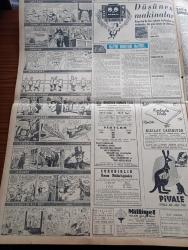 Milliyet Gazetesi - 30 Mayıs 1961 - Siyasi Faaliyet Haftaya Tamamen Serbest Oluyor - Sabık Bakanların Sorgusu Tamamlandı - Ethem Menderes'in Hatıra Defteri Adnan Menderes'i Yine Kızdırdı - Yümnü Üresin Öldü - Diyanet İşleri Bağımsız Oluyor - Hilton Otelinde Yine 70 Kişi Zehirlendi - Çetin Altan Köşe Yazısı - Ateşle Oynayan Kızlar Paris'in Nimfetleri - 27 Mayıs İnkılabı New York'ta Kutlandı - Abdülcanbaz'ın Maceraları Çizgi Roman Çizen Turhan Selçuk - Düşünen Makina Computer'ler Belki Bir Gün İnsanı Da Altedecek - Cici Can Çizen Bedri - Sahne Aşkları Çizen Leonard Starr - Boncuk Walt Disney - Maruf Bey Çizen Martin - Johnny Hazard Çizen Frank Robbins - Cisco Kid Çizen Jose Salinas Rod Reed- Milli Takımımız Dün Norveç'e Gitti - Boksör Fuat Birol Avrupa 3. Slaviç'i Yendi - Dünya Kupası Elemeleri - Milliyet Spor Toto Tahminleri - Futbol Federasyonu Başkanı Muhterem Özyurt - Milli Takım Antrenörü Sandro Puppo - Abdi İpekçi Güreşçilerle Beraber Fotoğraf