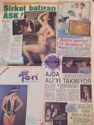 Haftanın Sesi Haftalık Aktüalite Sinema Tiyatro Müzik ve Magazin Dergisi - 14 Haziran 1985 - Sayı:24 - Kadir İnanır - Harika Avcı - Aşıklar diyarında kumrular gibi... - Temel Gürsu  - Kadir İnanır - Muzaffer Kuşhan - Ömer Kavur - İskoç sevgili 'yumuşak' çıktı - Seda Sayan - Cüneyt Arkın - Tarık Akan - Talat Bulut - Damat Adayı Elden Gitti - Zeynep Özal - Serpil Çakmaklı - Atilla Atasoy - Aysel Gürel - Burçin Orhon - Johnny Logan - Derya Baykal - Nina Antio - Haftada kaç kere? - Su ile cildiniz kütür kütür - İki ters bir yüz - Türkan Şoray - Derya Tuna - Emin Bal - İbrahim Tatlıses - Samime Sanay - Edip Aktaş - Nuri Ssigüzel - Ferde Özbeğen - Biz... Siz... Onlar... - Güngör Garan - Cemil İpekçi - Alev Esen - Metin Eser - Kemal Mısırlı - Füsun Ergüvenç - Ben de yazdım - Kudret Şandra - Meszöly Kalman - Perihan Savaş - Halil Ergün - Piraye Uzun - Sermin Can kaset reklamı - Şener Şen - Şehnaz Dilan - Hülya Avşar - Nükhet Duru - Ajda Pekkan - Ali Bars- Hakan Balamir- Tam Takım Gazete