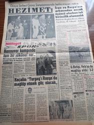 Milliyet Gazetesi - 5 Haziran 1961 - Buğdaya Zam Ekmeğe Tesir Etmiyor - Partilerin Kongreleri Hararetlendi - Viyana Konferansı Kapandı Kruşçev İle Kennedy Memnun Ayrıldı - Devlet Başkanı Cemal Gürsel Yuvarlak Masa Toplantısı Yapacak - İmtihana Girecek Üniversiteli Yedek Öğretmenlere 1 Hafta İzin Veriliyor - Galatasaray Lisesi Ana evi Pilav Günü - Bir Polis Atatürk'ün Resmine Ateş Etti - İstanbul Ankara Radyosu Programı - Bugünkü Burç Falınız - İstanbul'da Sinemalar Programı - Maliye Bakanı Kemal Kurdaş Paris'e Gitti - Abdülcanbaz'ın Maceraları Çizgi Roman Çizen Turhan Selçuk - İzmir'de 3 ekmek Fabrikası Yapılacak - Sahne Aşkları Çizen Leonard Starr - Cici Can Çizen Bedri - Maruf Bey Çizen Martin - Johnny Hazard Çizen Frank Robbins - Cisco Kid Çizen Jose Salinas Rod Reed- Allahlık Ali Bey Çizen Swan - Arçelik Buzdolabı - Dünya Serbest Güreş Şampiyonasında Hezimete Uğradık - Rus Başantrenörü Kaçalin Turgay Şeren'i Rusya'da Mağlup Etmek Güç Olacak - Gençlerbirliği Vefa'ya Da Mağlup Oldu